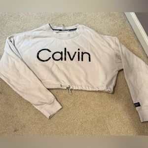 Calvin Klein crop sweater